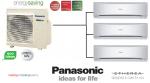 
Климатик Panasonic CU-3E18LBE/CS-E9MKEW+CS-E9MKEW +CS-E12MKEW